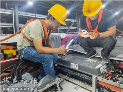 筑牢安全防线 修理厂开展智轨车辆高温天气安全隐患排查竞赛纪实